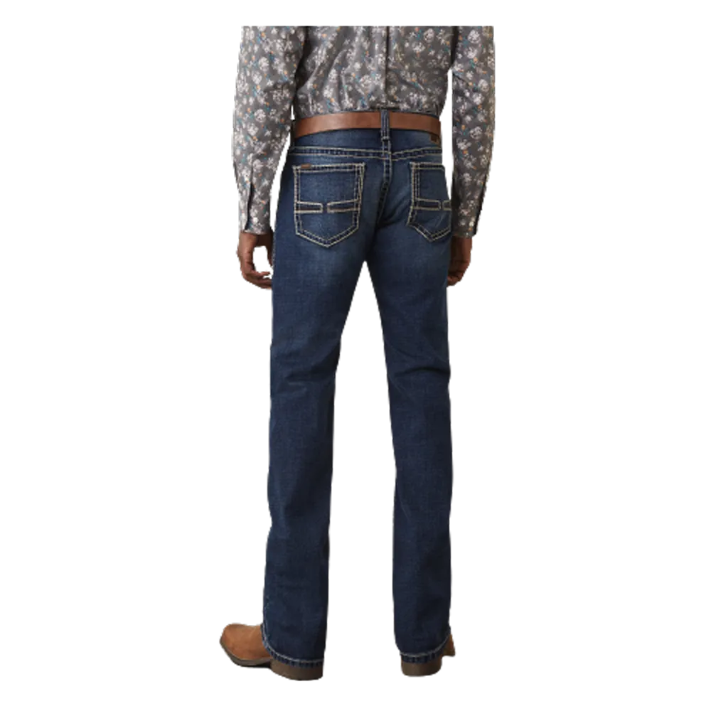 10044377 Ariat Men's M7 Slim Greysill Straight Leg Jean - Denali