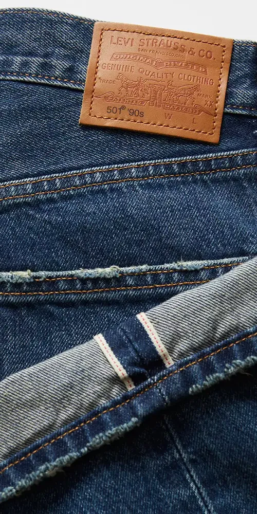 501 90s Selvedge Jeans New Life