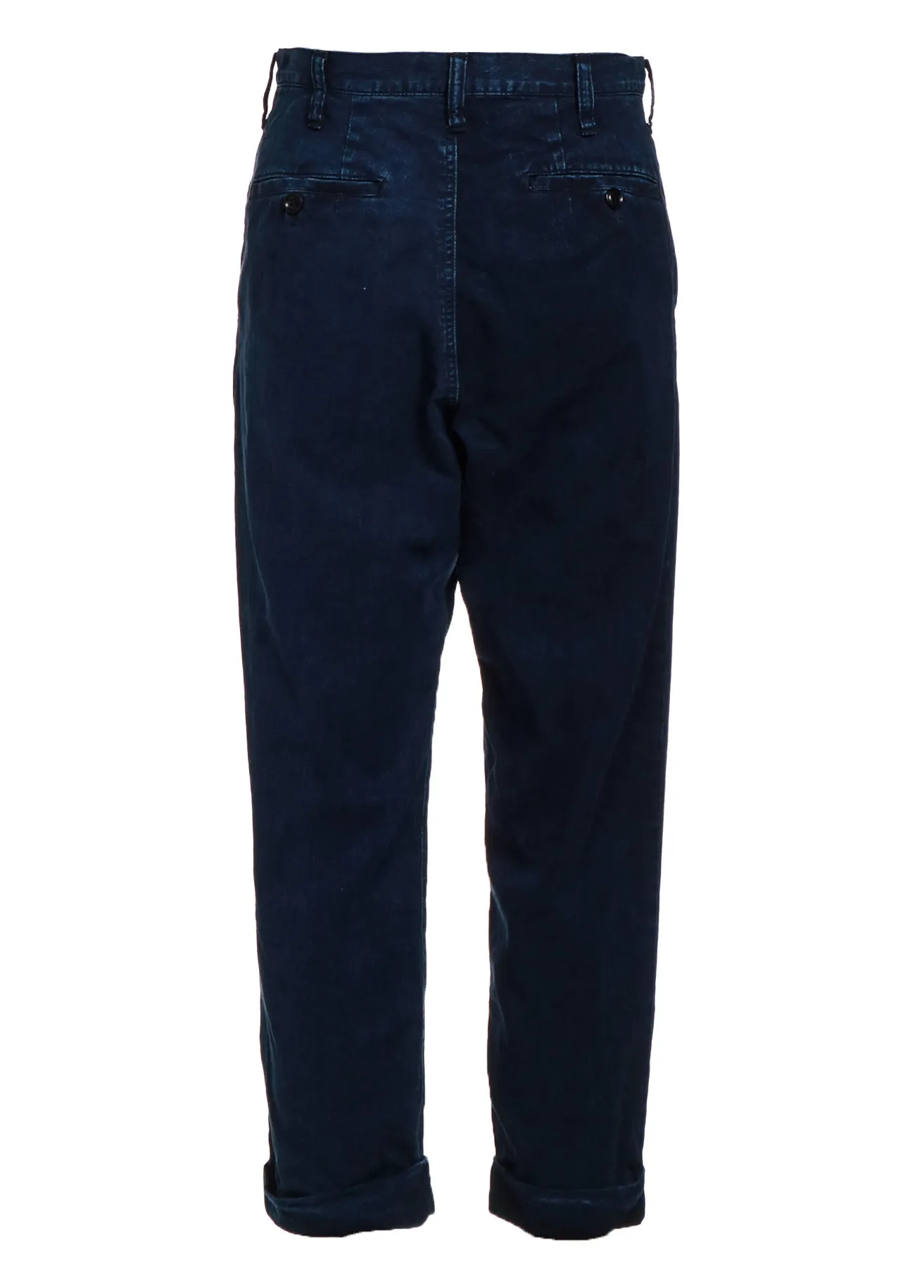 8OZ CE/C/ DENIM CUFFED SLIM HEM PANTS