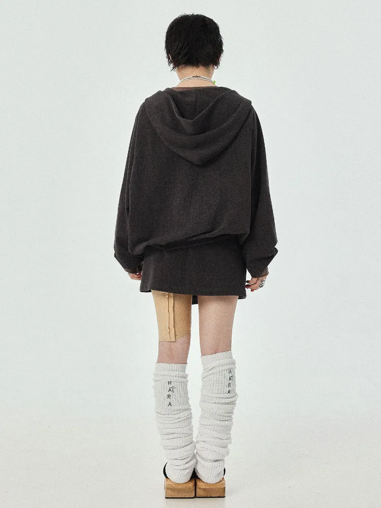 Achihara Digital-patterned Hooded Jacket