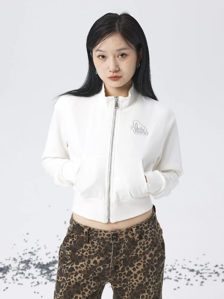 Achihara EMBROIDERY SHORT JACKET