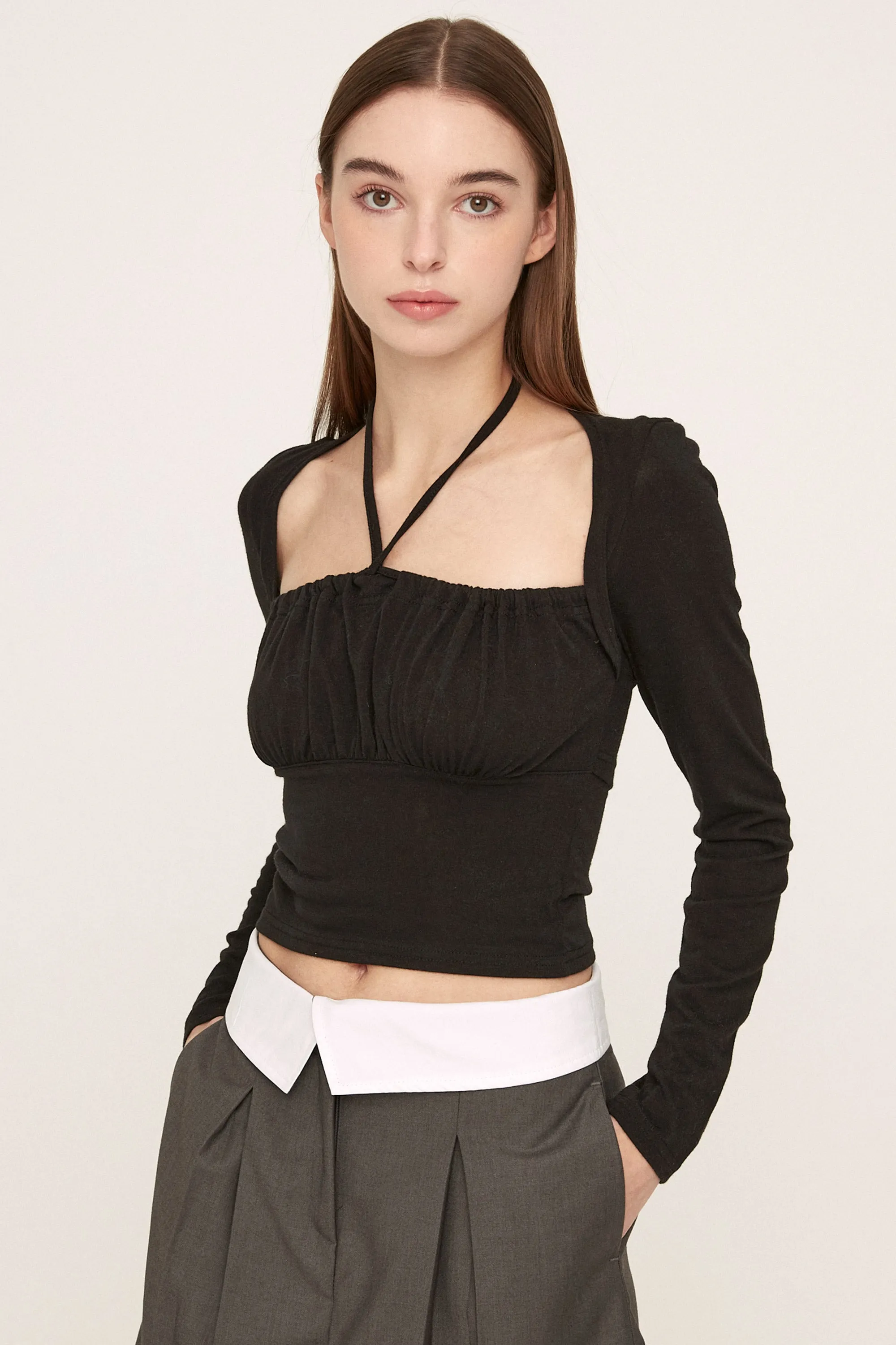 Alexis Front Ruched Top