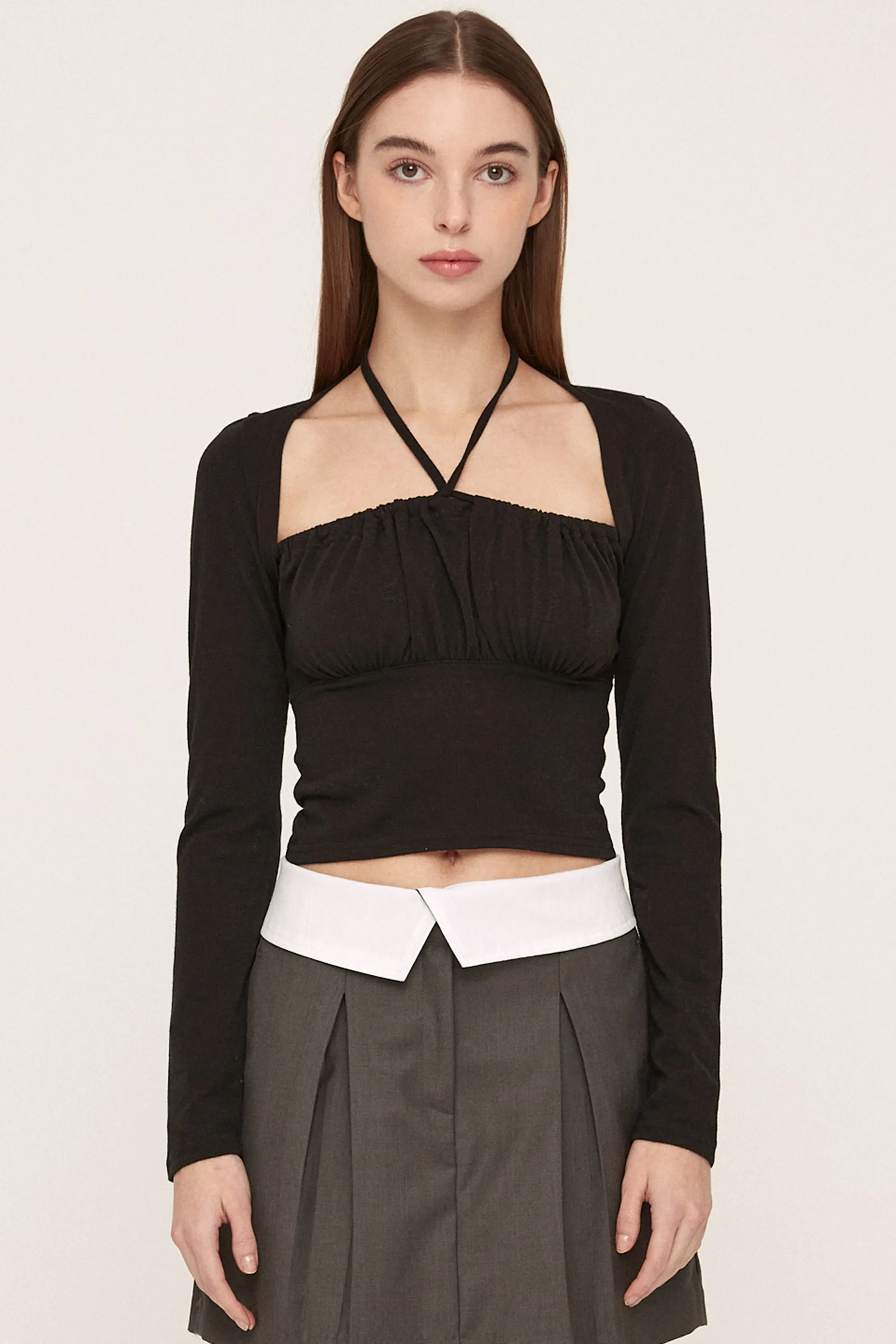 Alexis Front Ruched Top