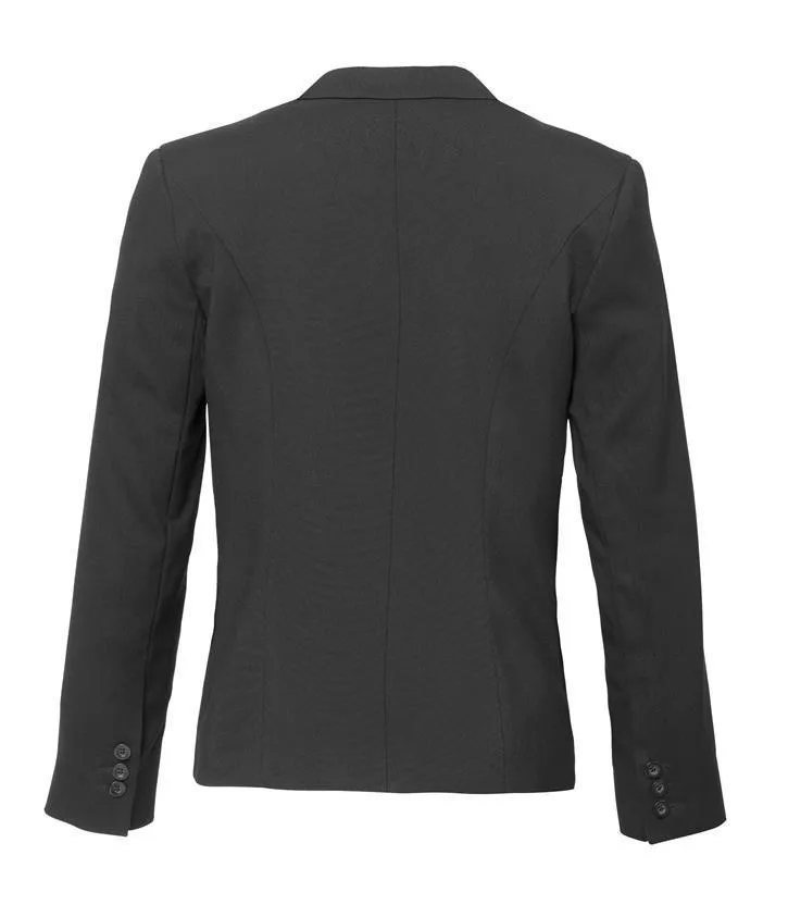 Biz Corporates Womens Cool Stretch Short Jacket with Reverse Lapel (60113)