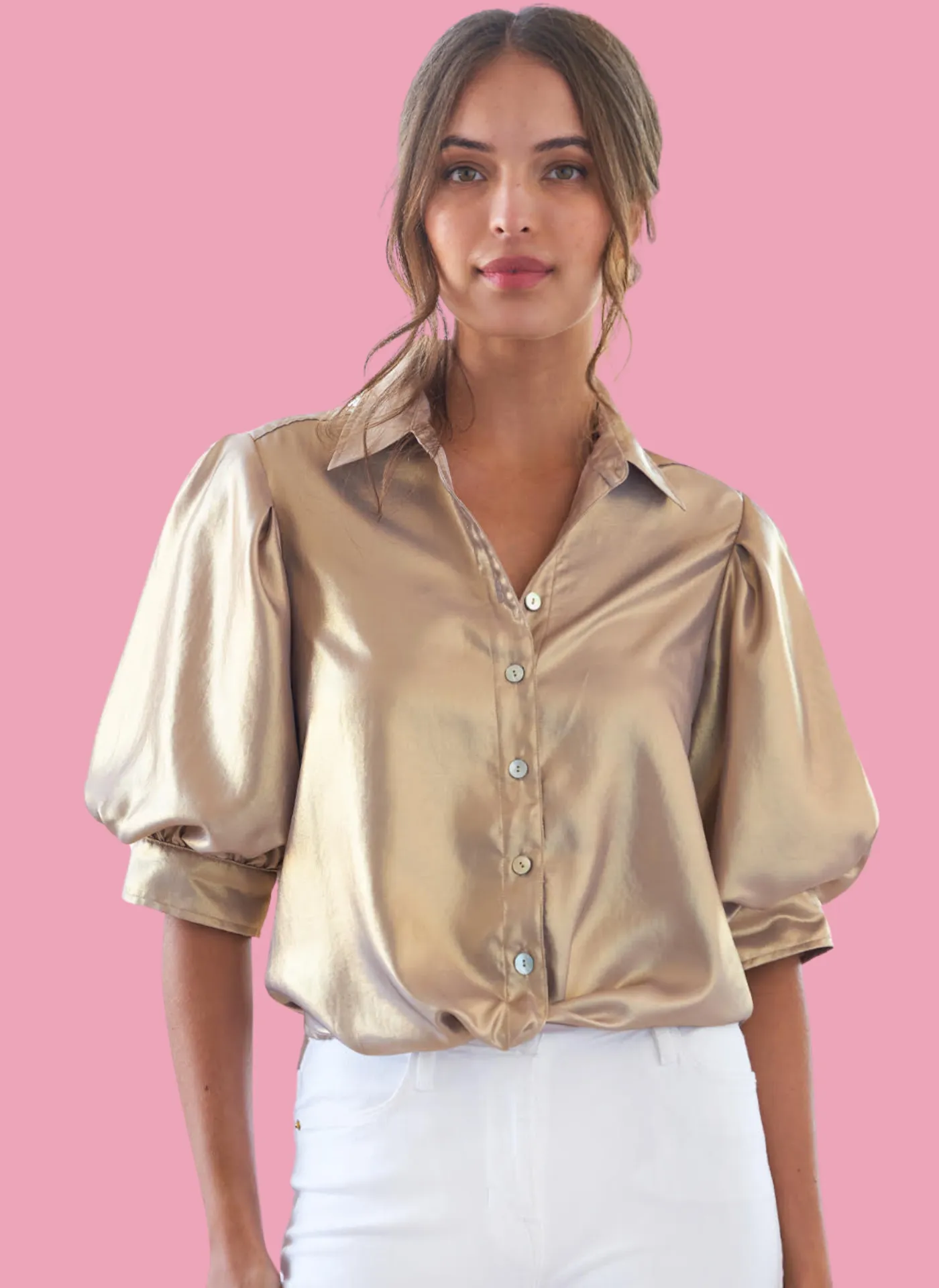 Bomba Shirt- Gold