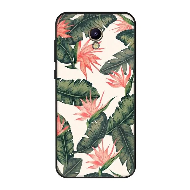 Cat Patterned Silicon Phone Case For Meizu M5S M5C M6 Silicon TPU Bumper Back Cover Case For Meizu M5 Note M6 Note