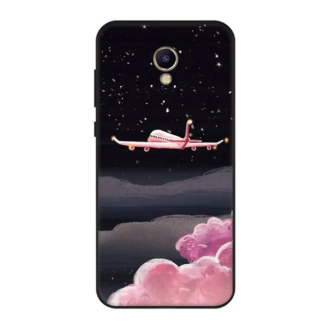 Cat Patterned Silicon Phone Case For Meizu M5S M5C M6 Silicon TPU Bumper Back Cover Case For Meizu M5 Note M6 Note