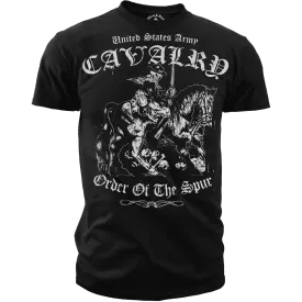 Cavalry "Order of the Spur" T-Shirt - Black / Brown