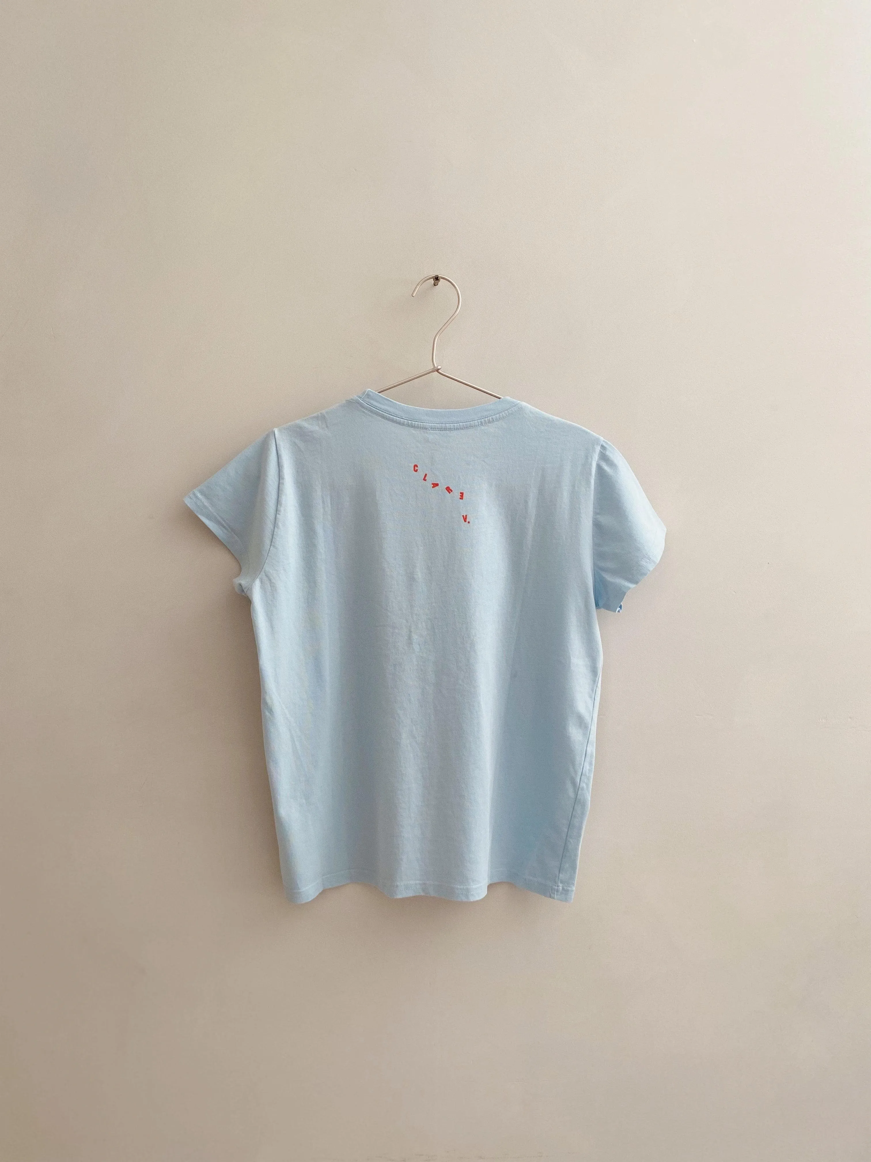 classic "apero" tee in light blue