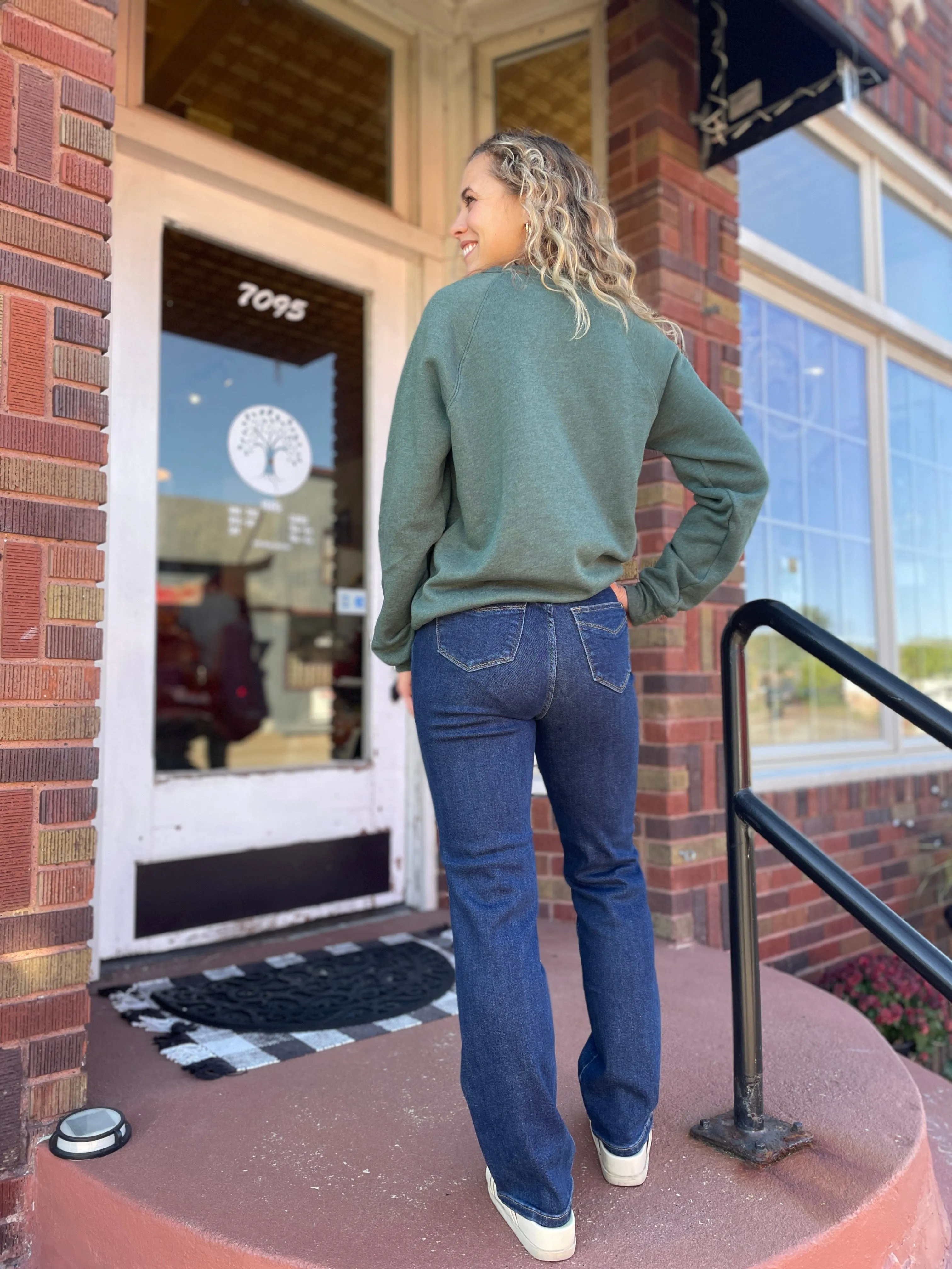 Classic Straight Tummy Control Judy Blue Jeans