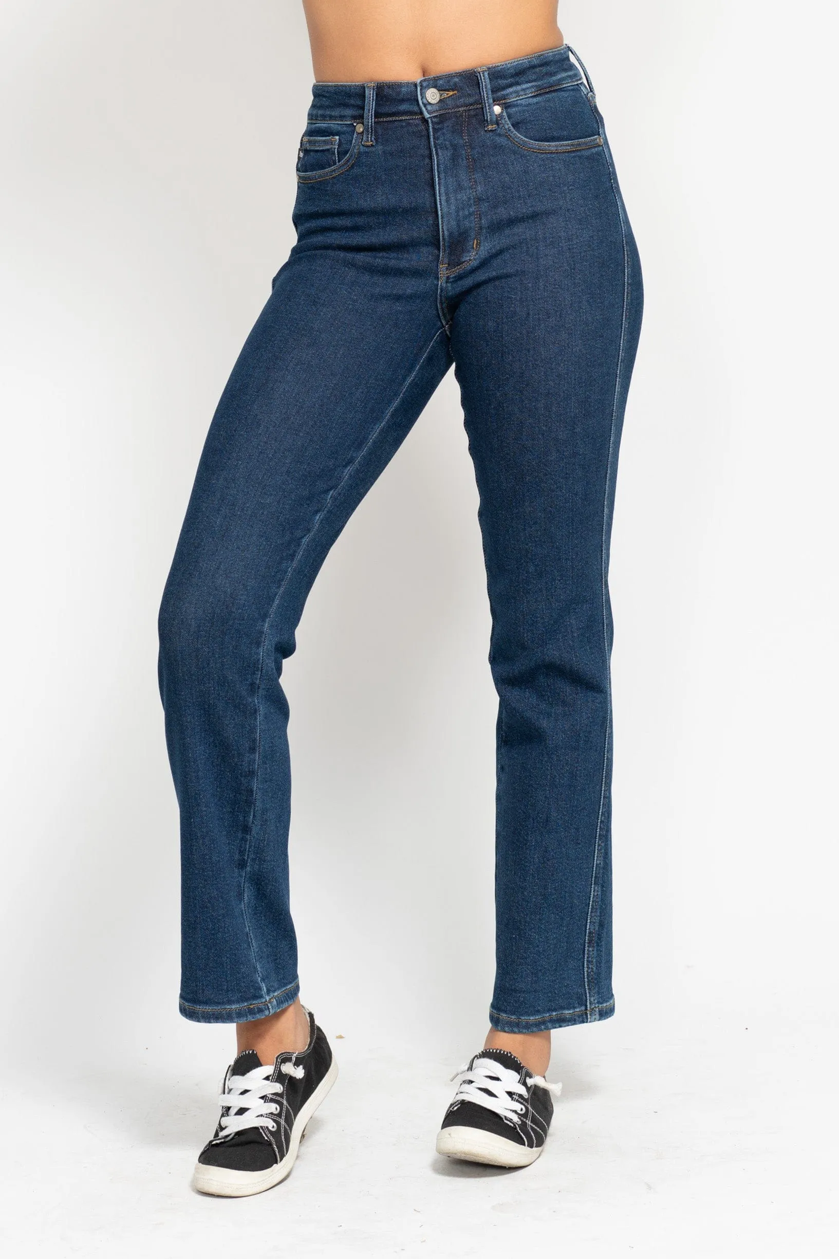 Classic Straight Tummy Control Judy Blue Jeans