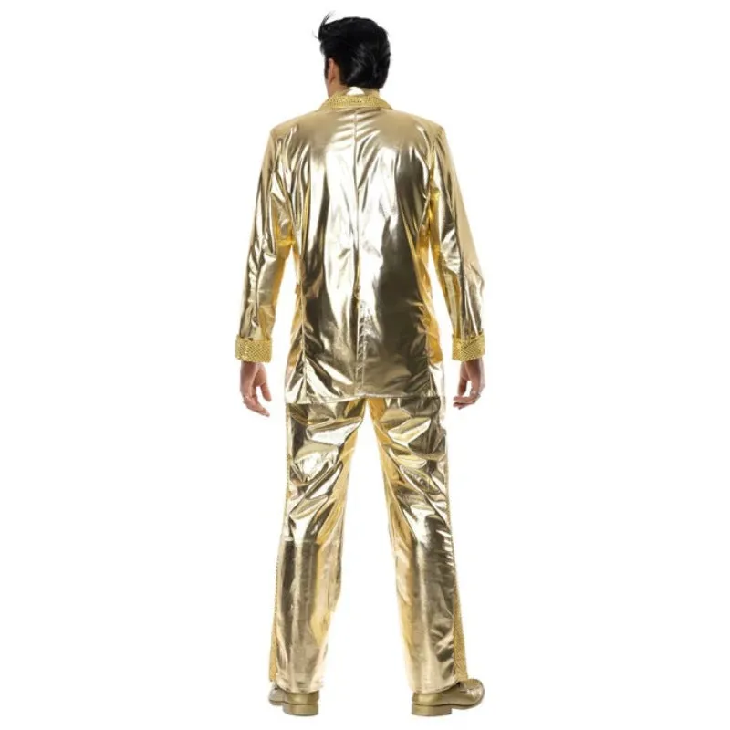 Elvis Gold Suit Costume