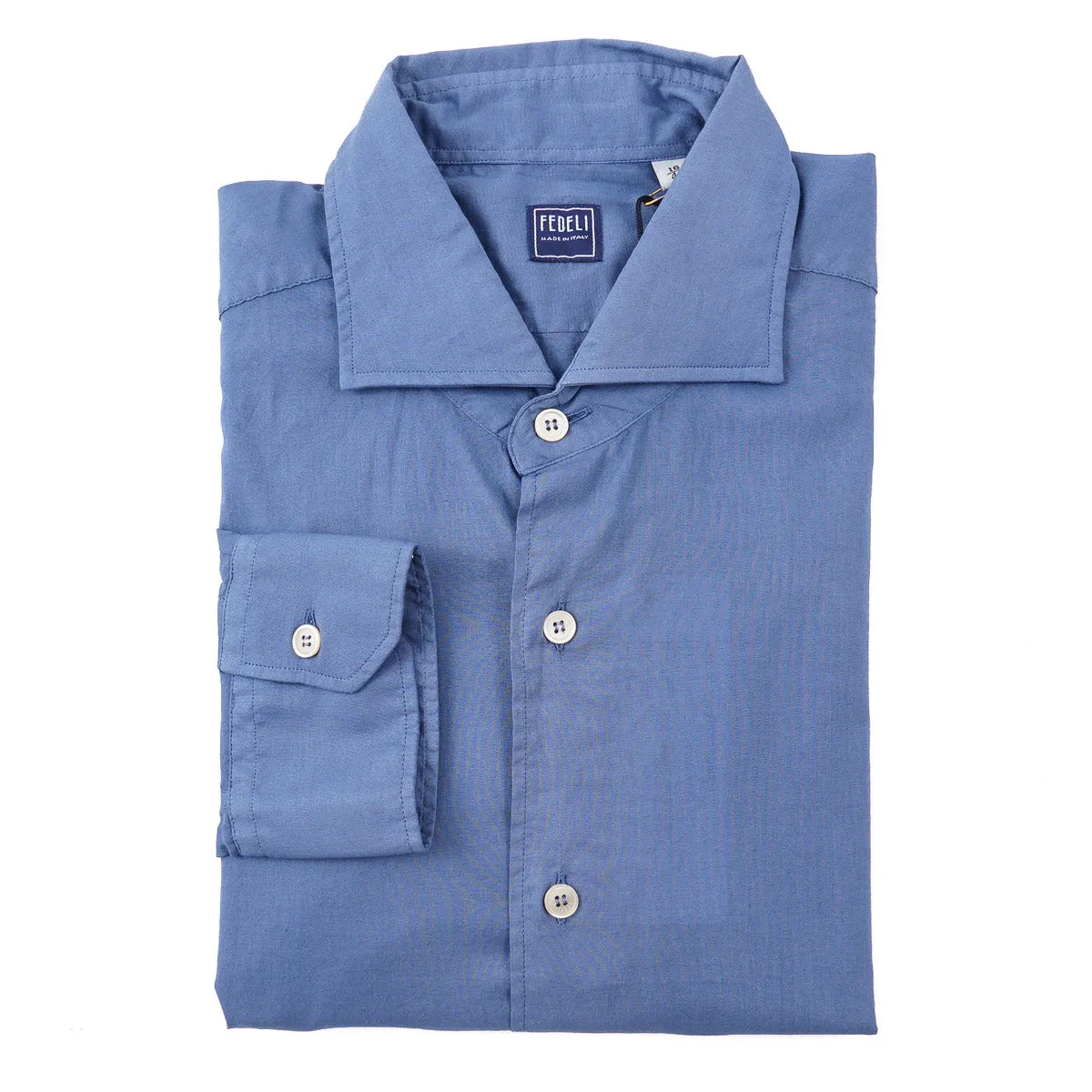 Fedeli 'Sean Panamino' Lightweight Cotton Shirt