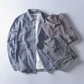 gray spring autumn casual shirts