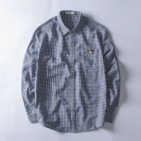 gray spring autumn casual shirts