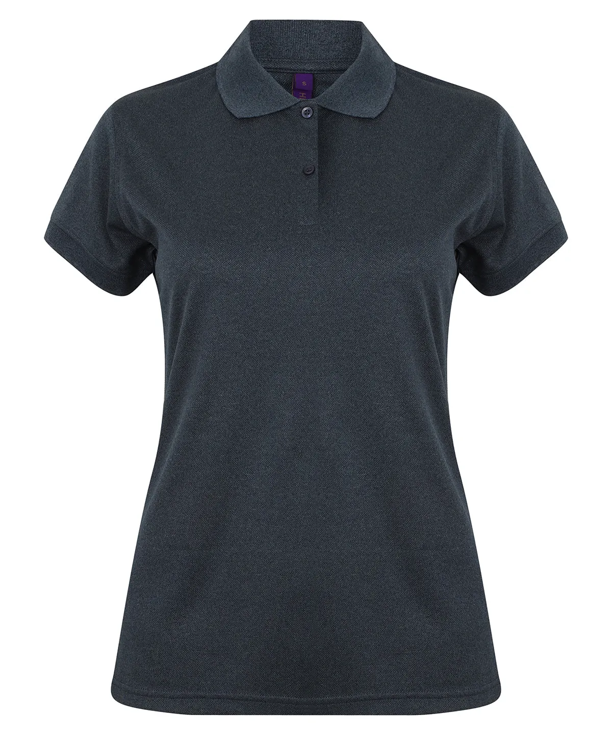 Heather Navy - Women's Coolplus® polo shirt