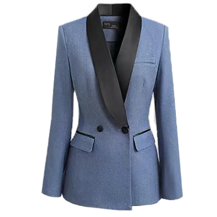 Ice Cold Blazer - Icy Blue