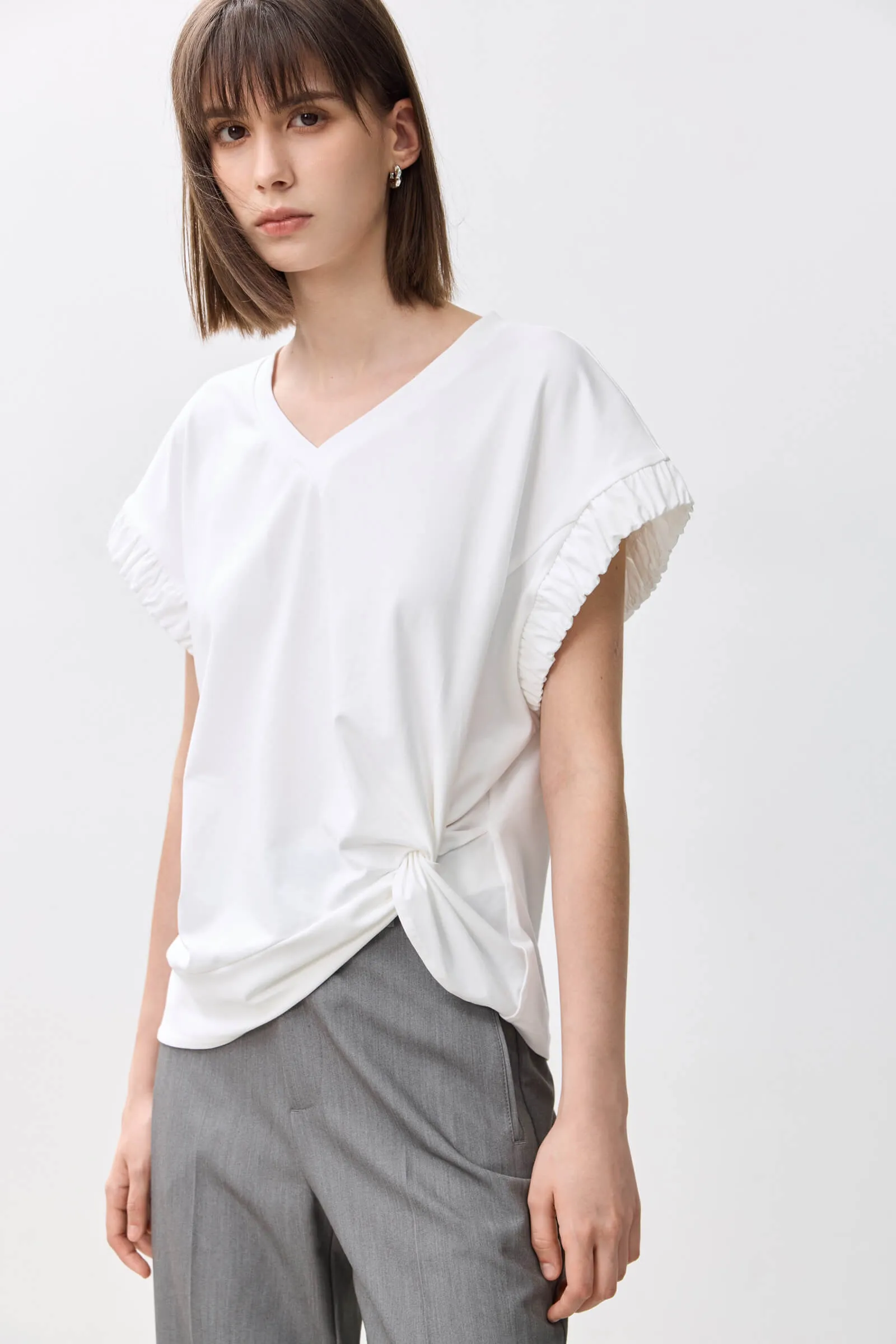 LILY Solid Color T-Shirt