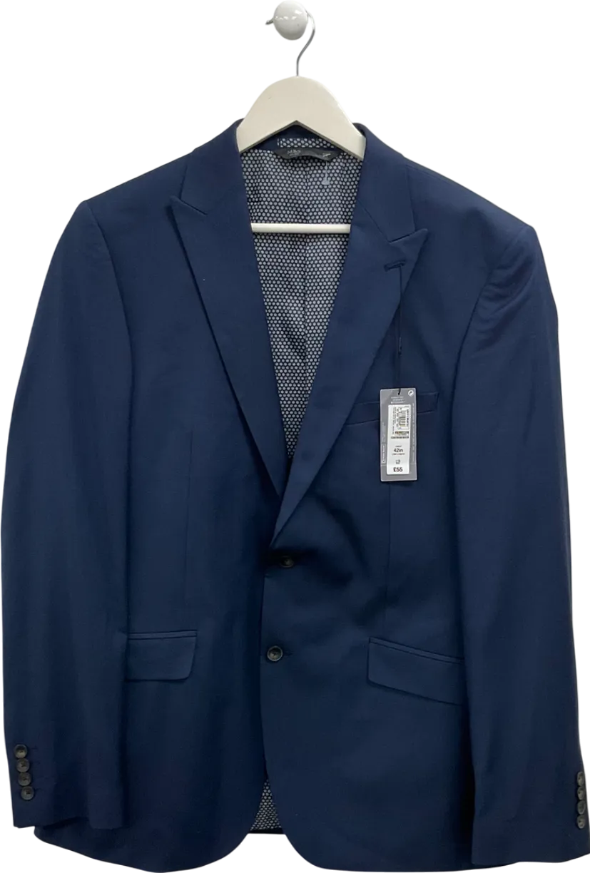 M&S Blue Suit Jacket UK 42" CHEST