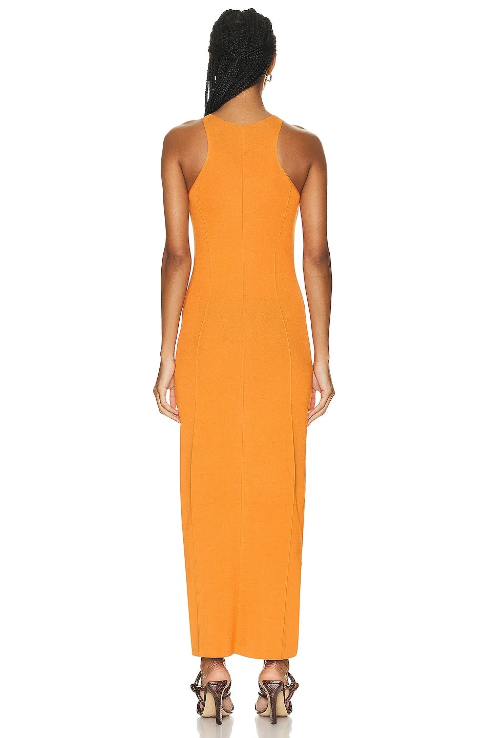 Maxi dress Nanushka Elia, orange