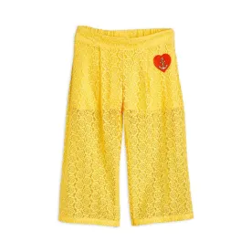 MINI RODINI - Lace Trousers