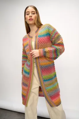 Noella Gio Knit Cardigan in Candy Mix