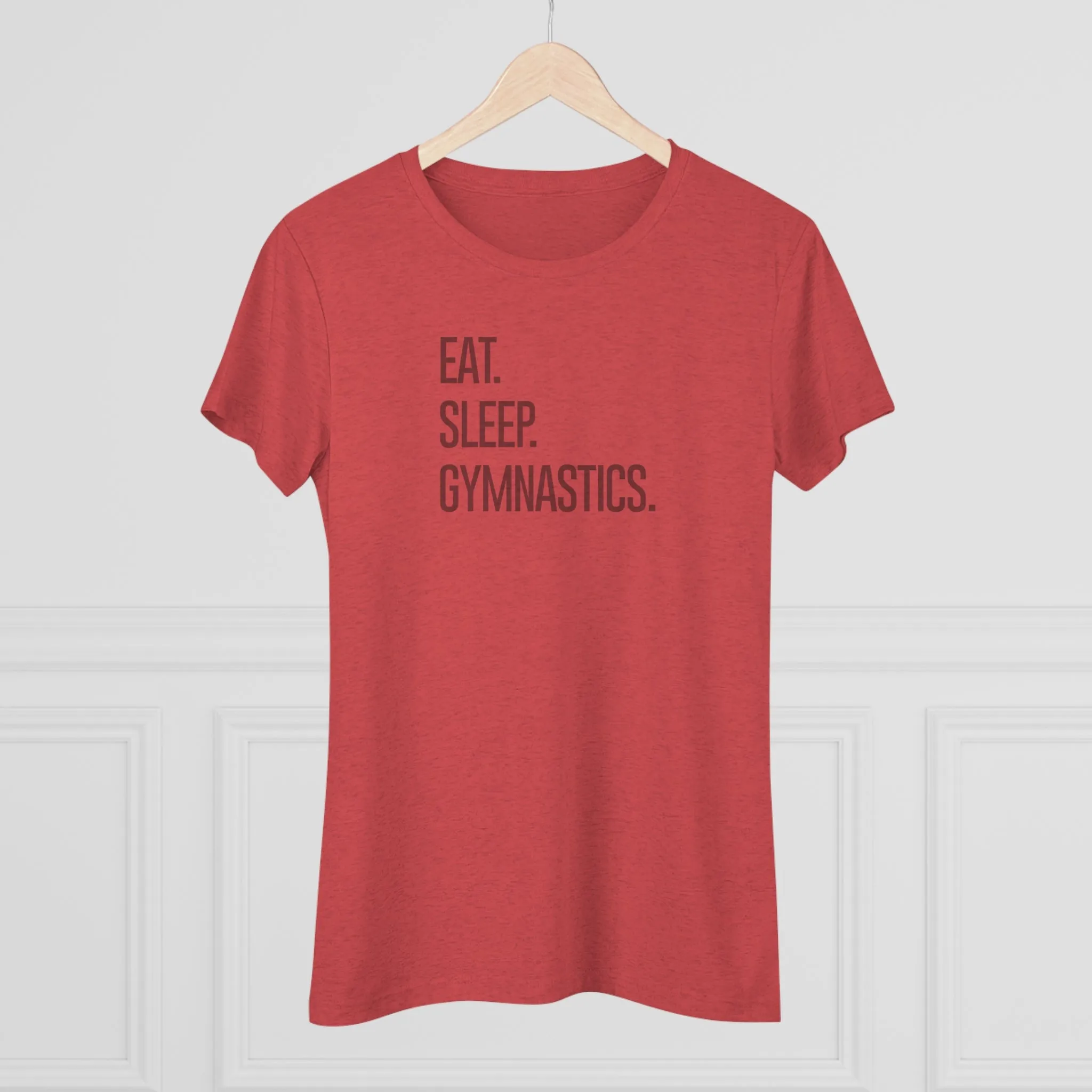 "Eat. Sleep. Gymnastics." T-Shirt (Fitted)