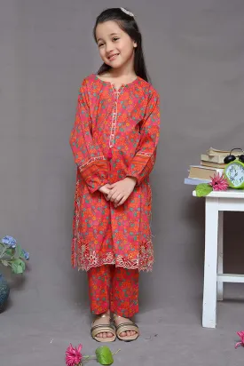 Shanzey Stitched 2 Piece Embroidered Cutwork Kids Collection'2024-SHK-1928