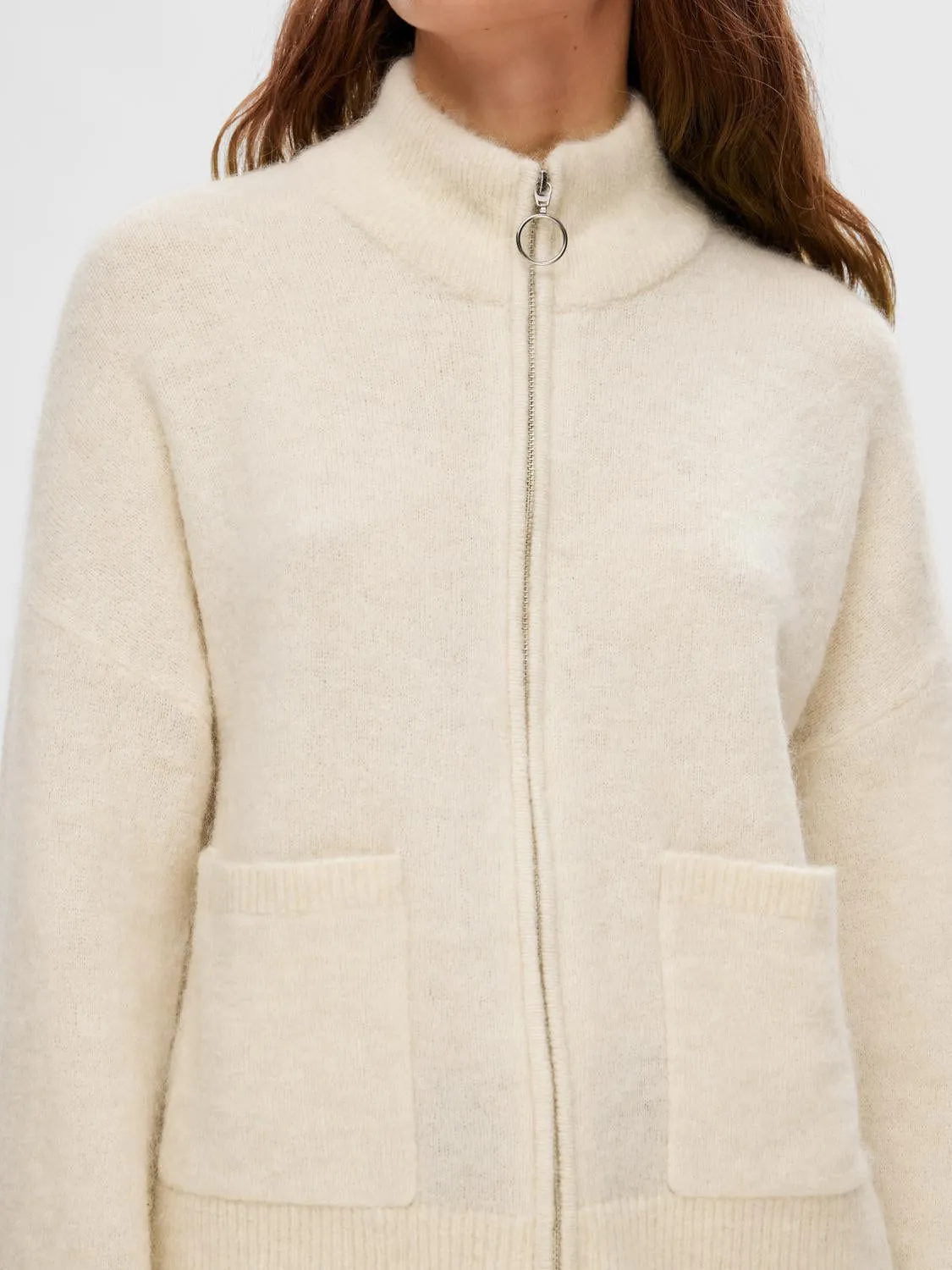 SLFSIA Knit Cardigan - Birch