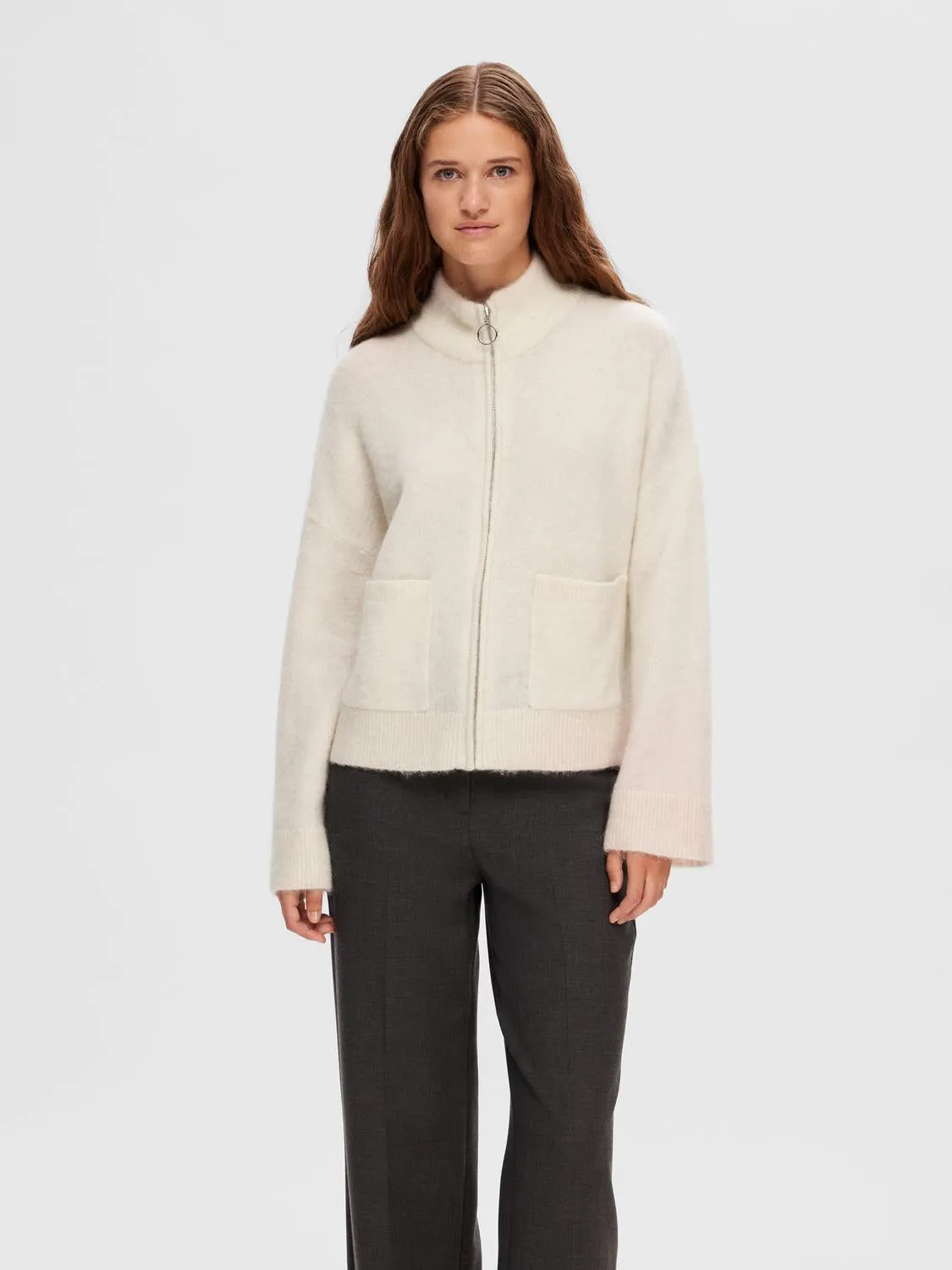 SLFSIA Knit Cardigan - Birch