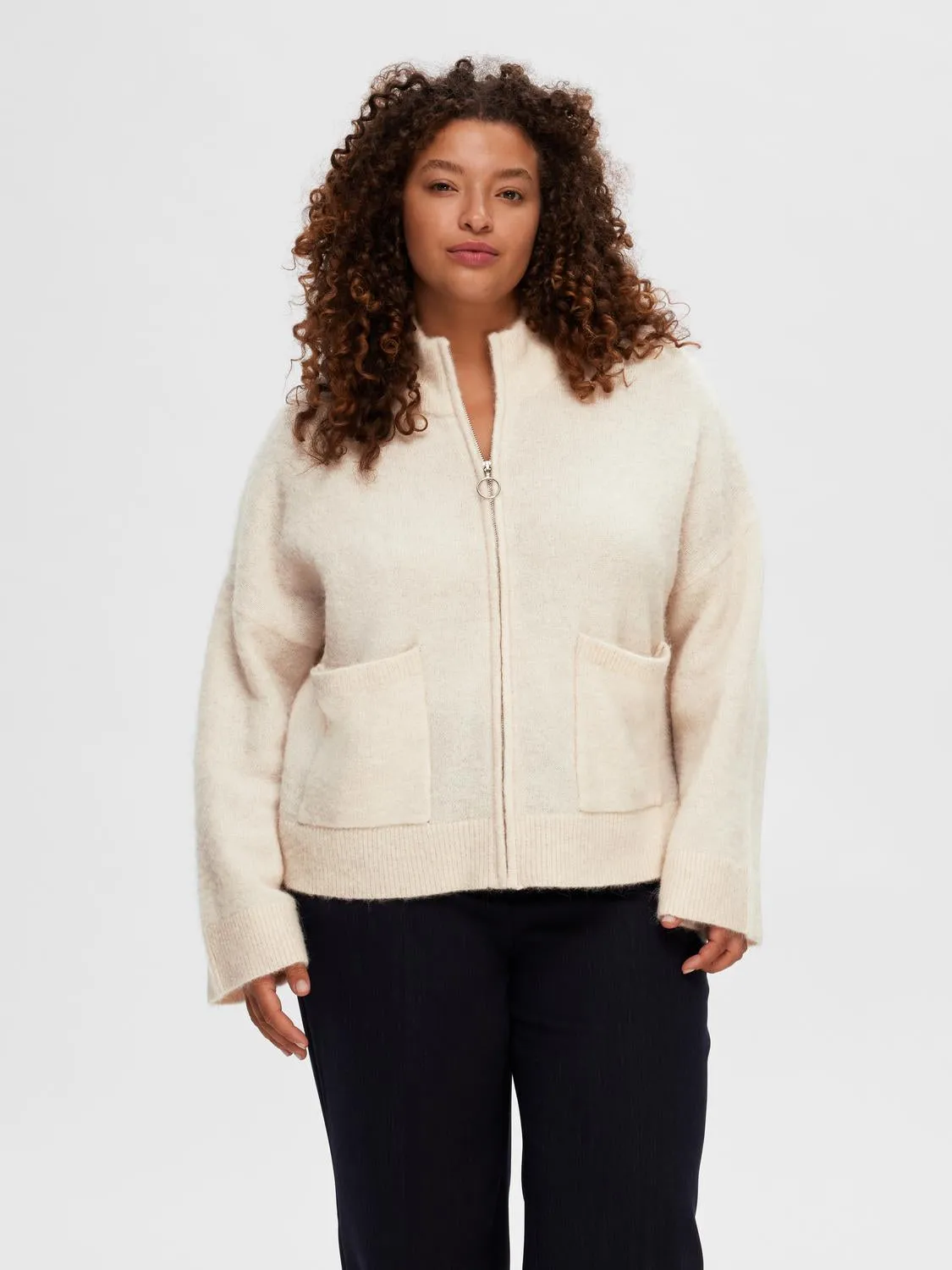 SLFSIA Knit Cardigan - Birch