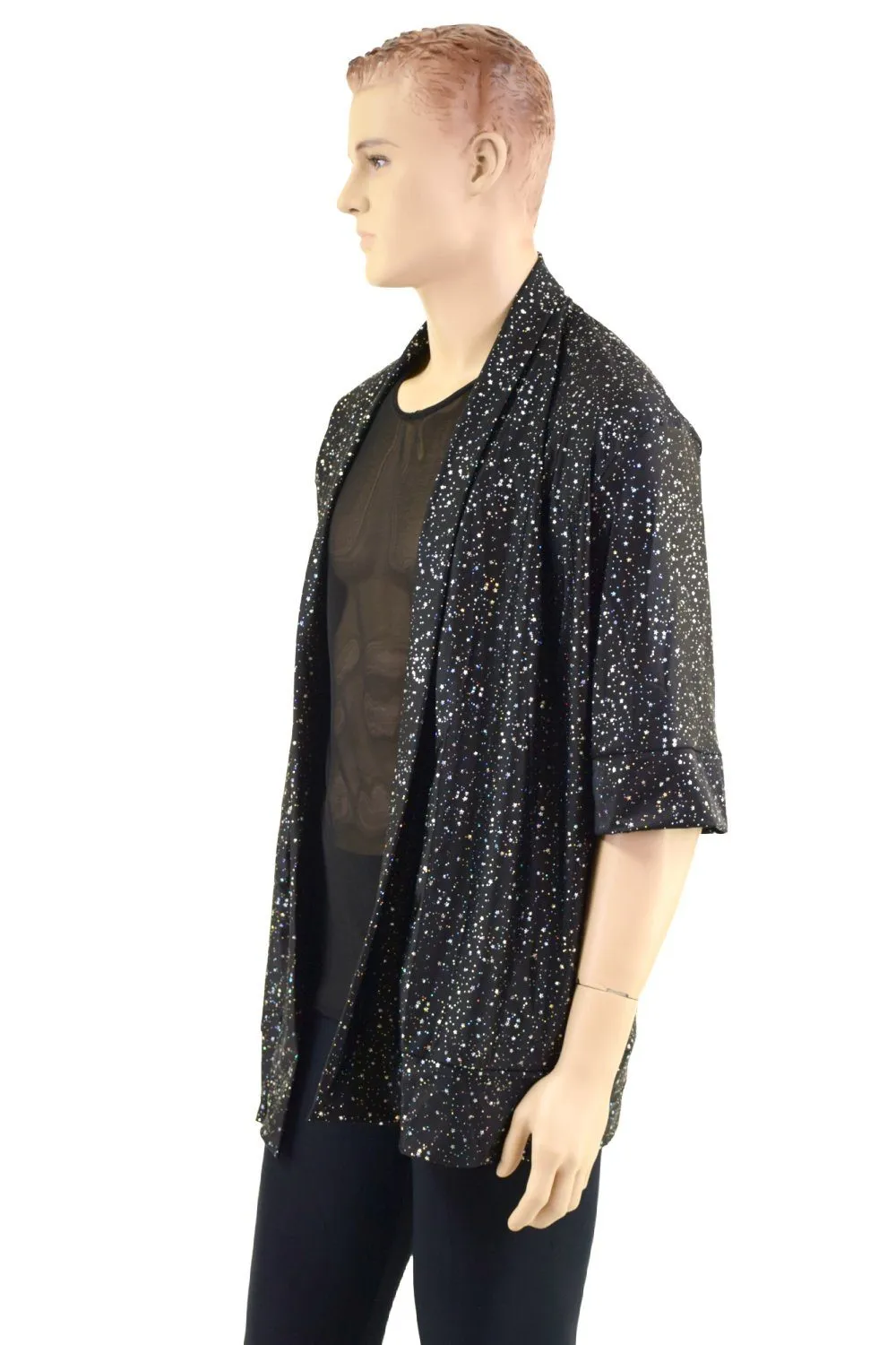 Star Noir Short Sleeve Not-A-Cardigan