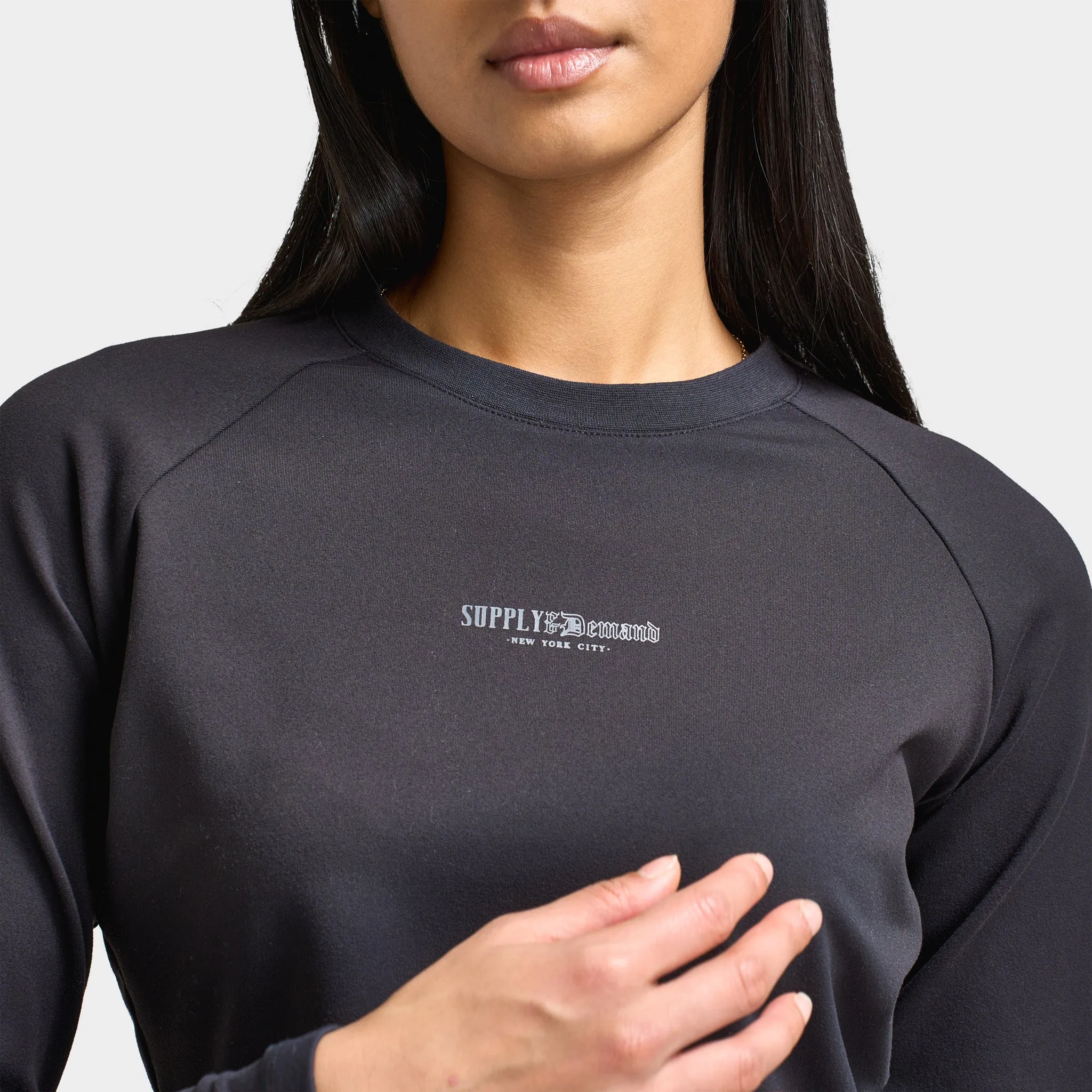 Supply & Demand Women's Supply Slim Tee / Black