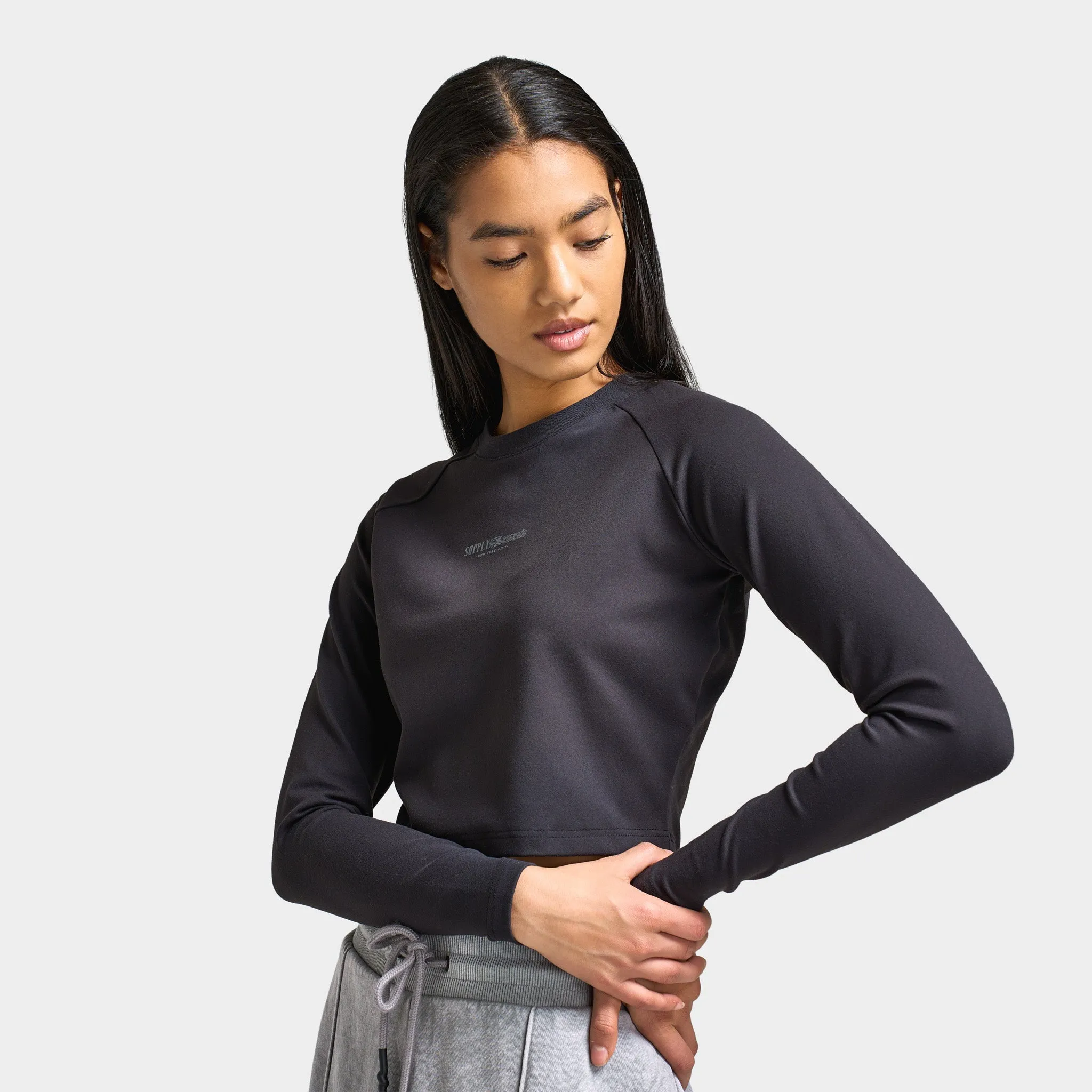 Supply & Demand Women's Supply Slim Tee / Black