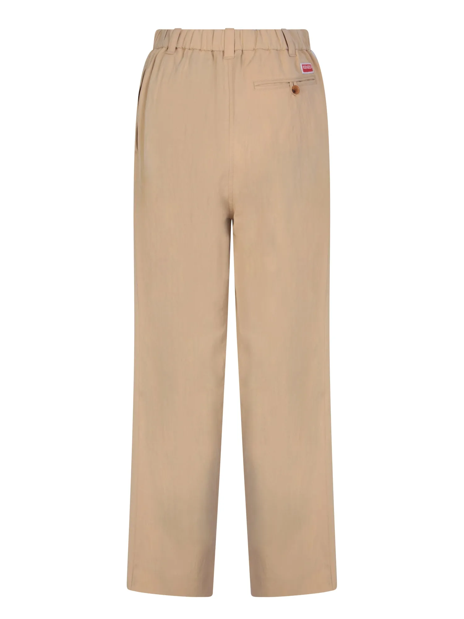 Tailored beige trousers