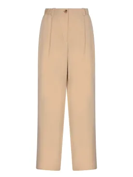 Tailored beige trousers