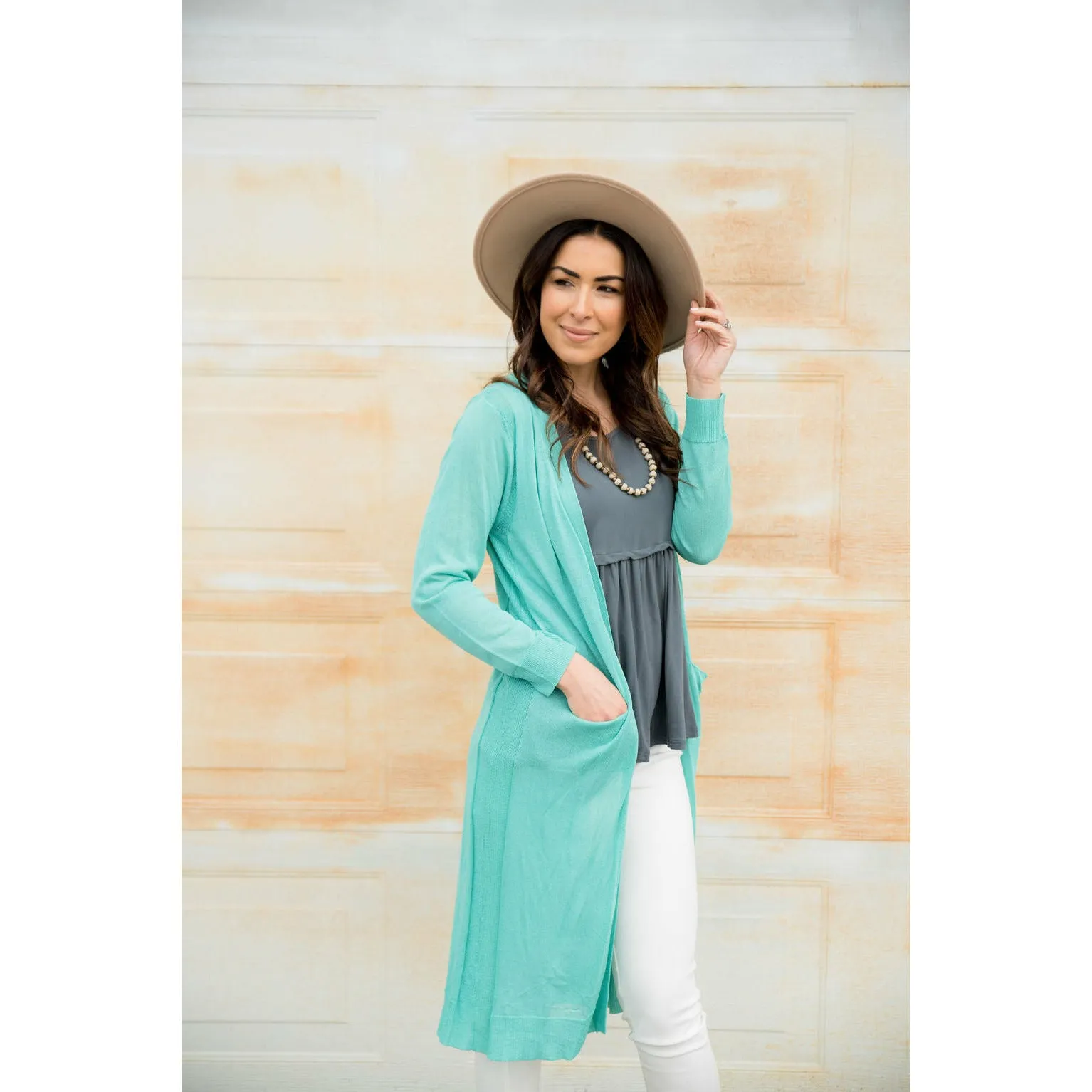 Tissue Tunic Cardigan