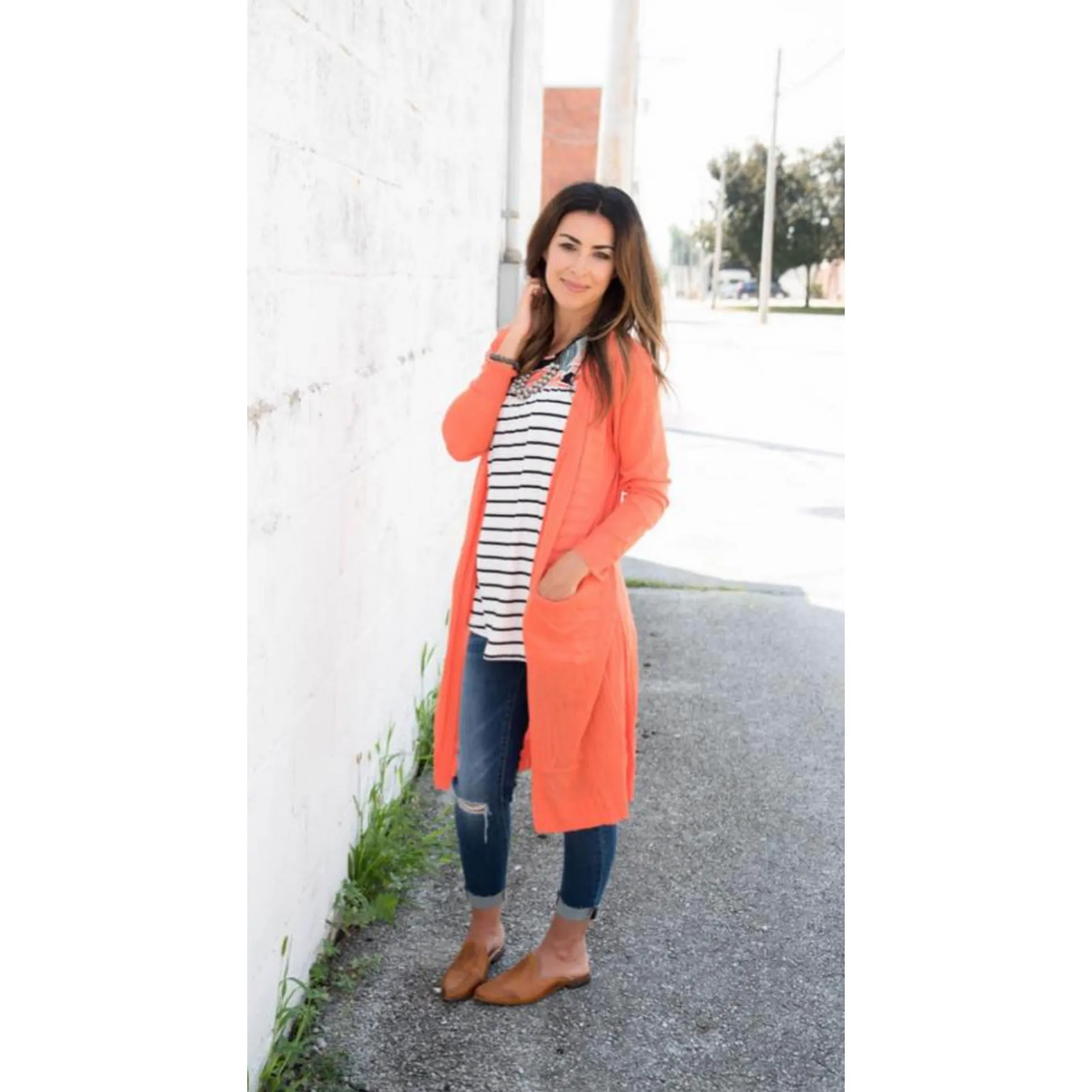 Tissue Tunic Cardigan