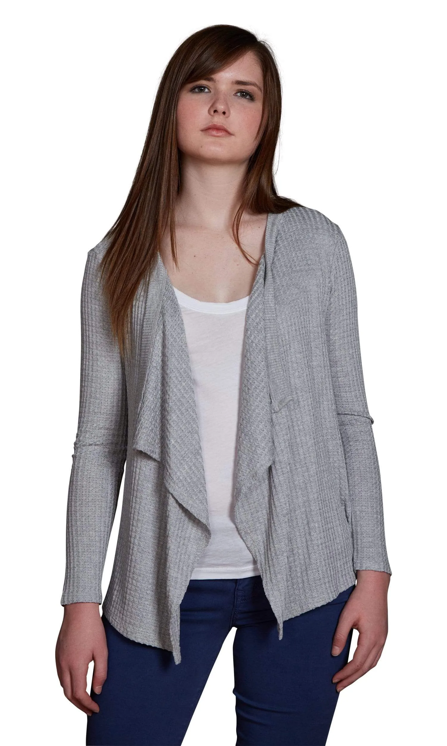 Velvet by Graham & Spencer Charissa Thermal Knit Cardigan