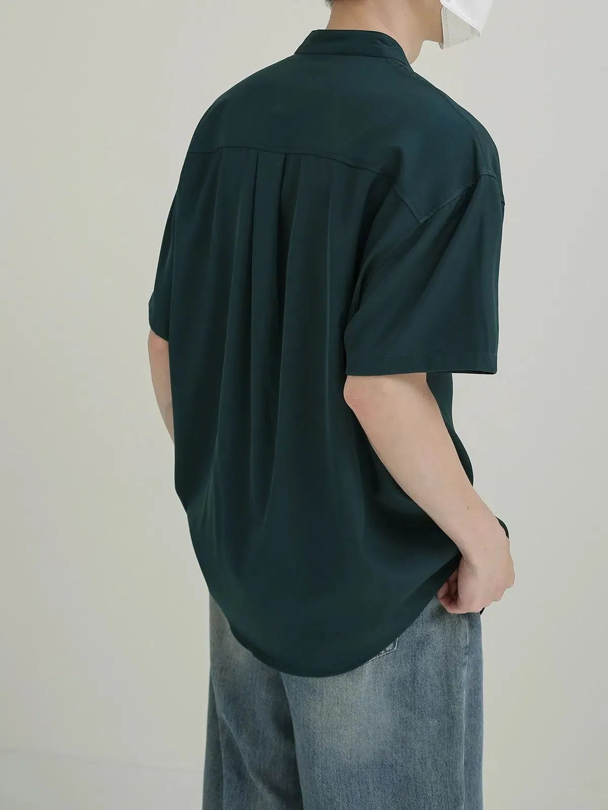 Zhou Relaxed Solid Color Shirt